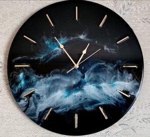 wall clocks resin art