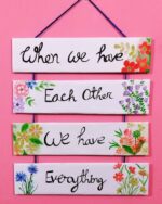 Wall Hanging Welcome Board